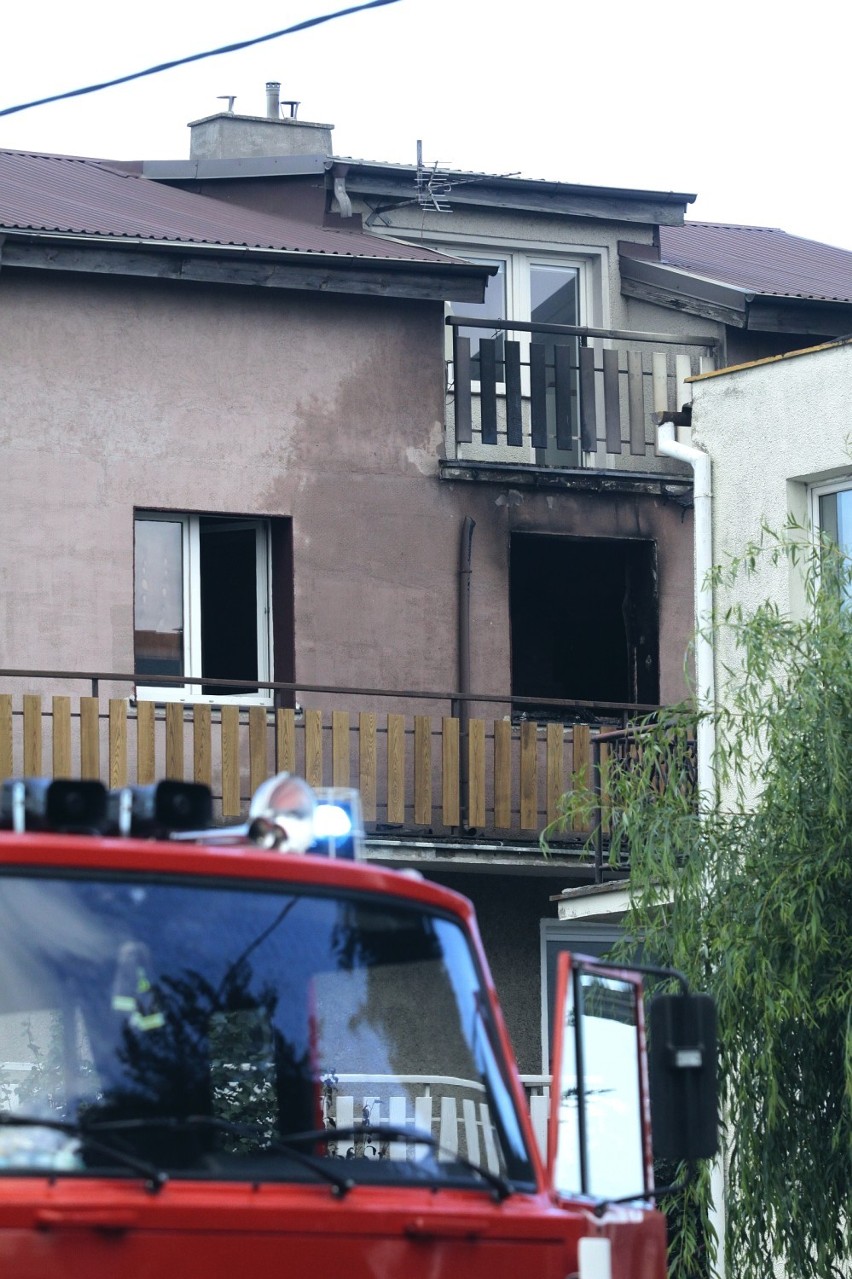 Pożar we Władysławowie 21.09.2016. Winny może być gaz