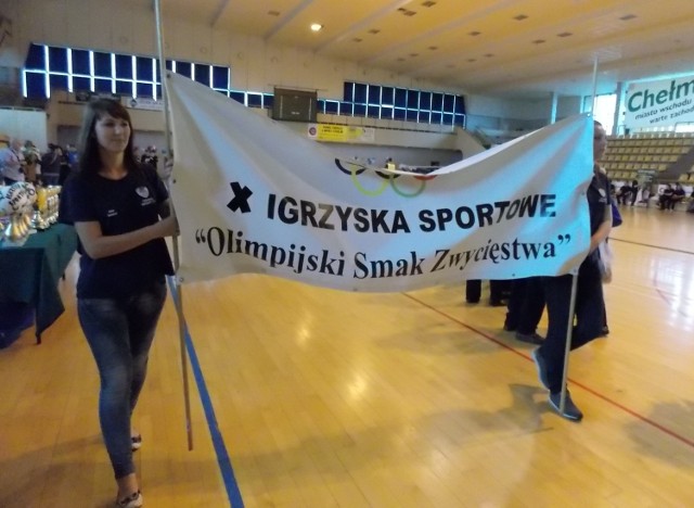 Chełm. Igrzyska sportowe dla osób niepełnosprawnych.