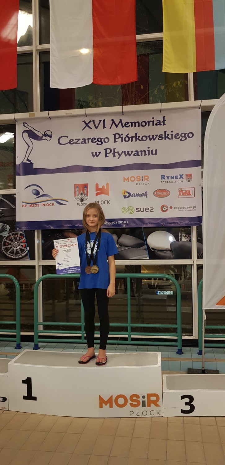 15 medalowych lokat pływaków UKP Wodnik Włocławek podczas zawodów w Płocku [zdjęcia]