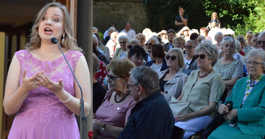 Koncert plenerowy w ogrodzie kościoła ewangelickiego w Wieluniu ZDJĘCIA