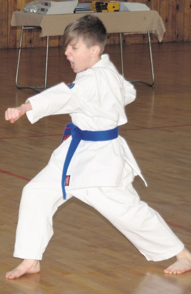 Karate najmłodszych jest bardzo widowiskowe
