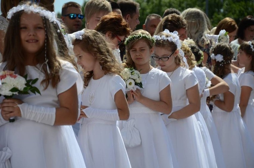 Ubiegłoroczne komunie święte w bełchatowskich parafiach