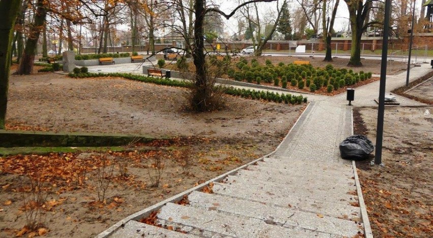 Park Króla Eryka Pomorskiego w Darłowie oddany do użytku [ZDJĘCIA]