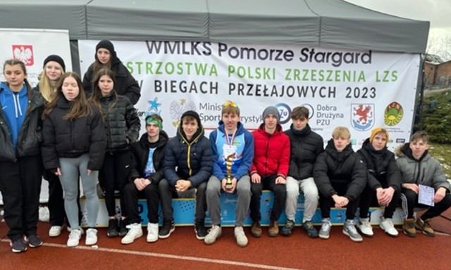 Przełajowe Mistrzostwa Polski LZS były udane dla pilskiej ekipy