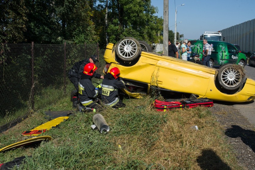 Wypadek w Konopnicy pod Rawą Maz. 