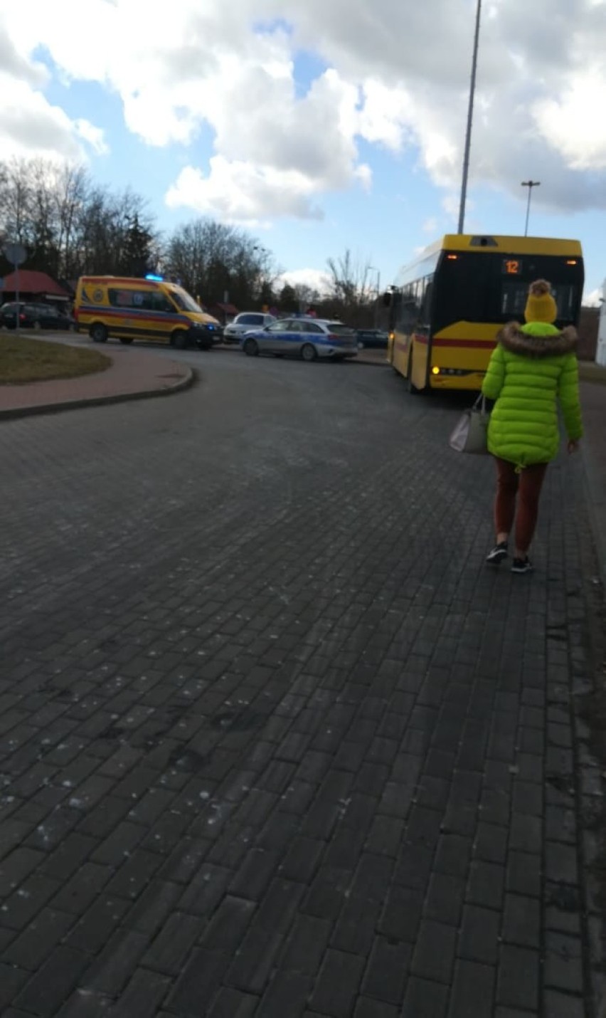 Potrącenie 80-letniej pieszej przez autobus MPK we Włocławku