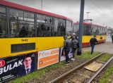 Groźny wypadek w Łodzi. Młoda kobieta potrącona przez tramwaj