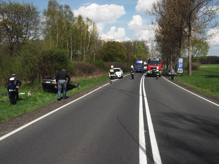 Wypadek w Krępsku