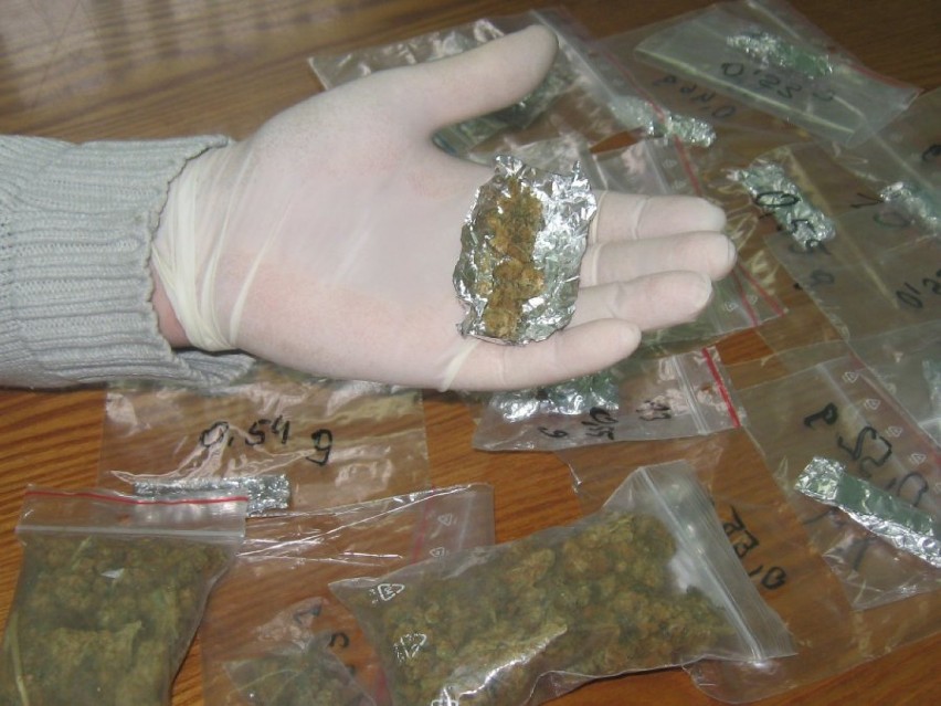Częstochowa: Marihuana znaleziona u 27-latka. Mężczyzna miał 40 gram [ZDJĘCIA]