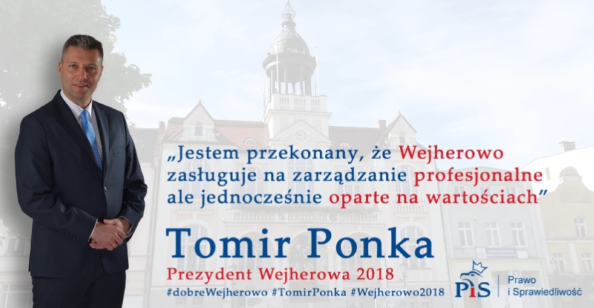 Tomir Ponka, kandydat na prezydenta Wejherowa