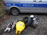 Wpadł z narkotykami, a ukrywał jeszcze skradziony motocykl 