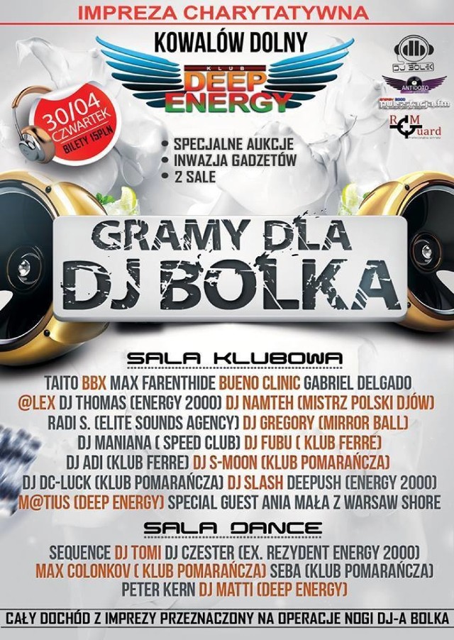 Koncert dla DJ-a Bolka w Deep Energy.