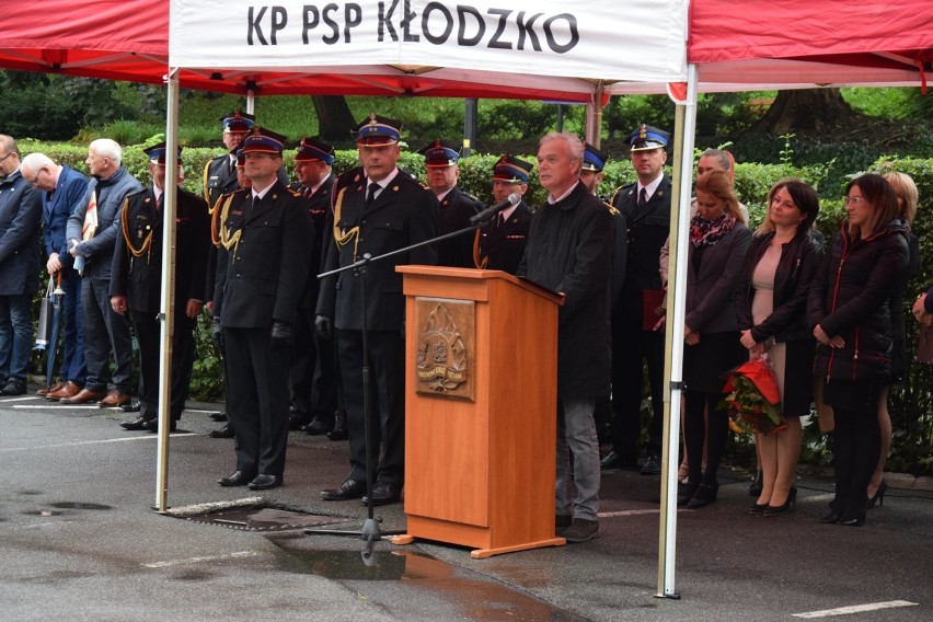 Rafał Chorzewski został nowym komendantem Powiatowej Państwowej Straży Pożarnej w Kłodzku