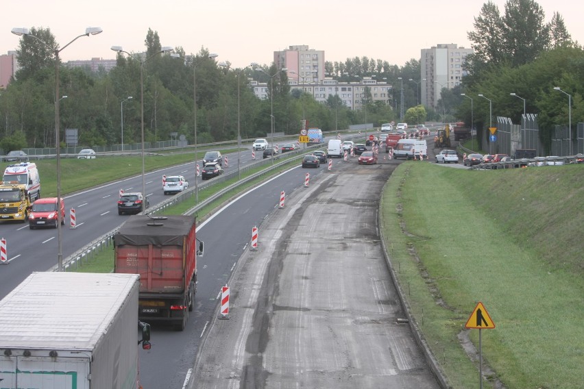 Remont DTŚ w Świętochłowicach: utrudnienia dla kierowców