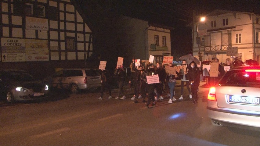 Protesty w Sztumie i Dzierzgoniu