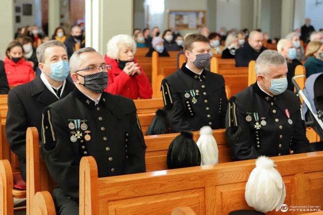 Barbórka 2020. Uroczysta msza  w intencji górników w parafii Miłosierdzia Bożego w Bełchatowie