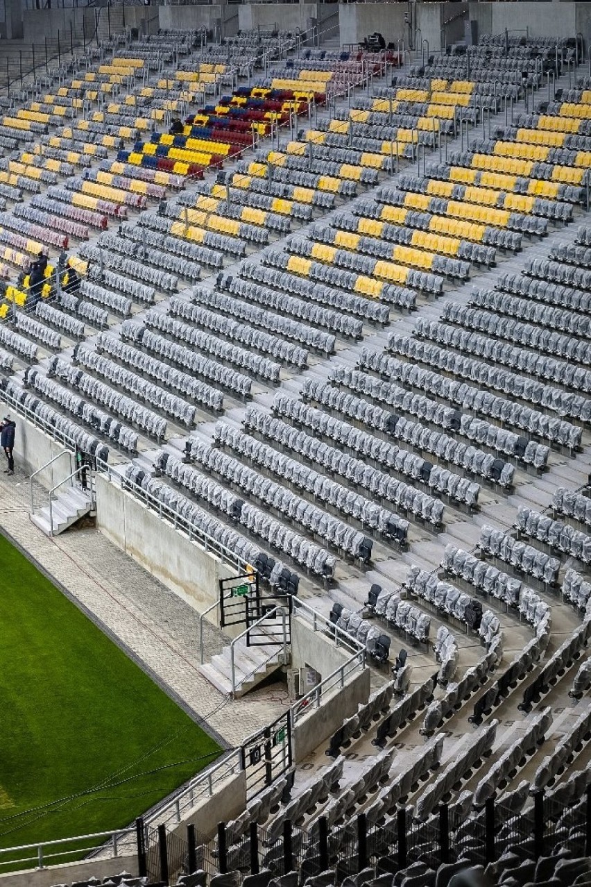 Stadion Pogoni Szczecin - stan 19 grudnia 2020.