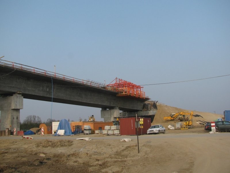Most w Kwidzynie. Wiosna na budowie mostu w obiektywie internauty