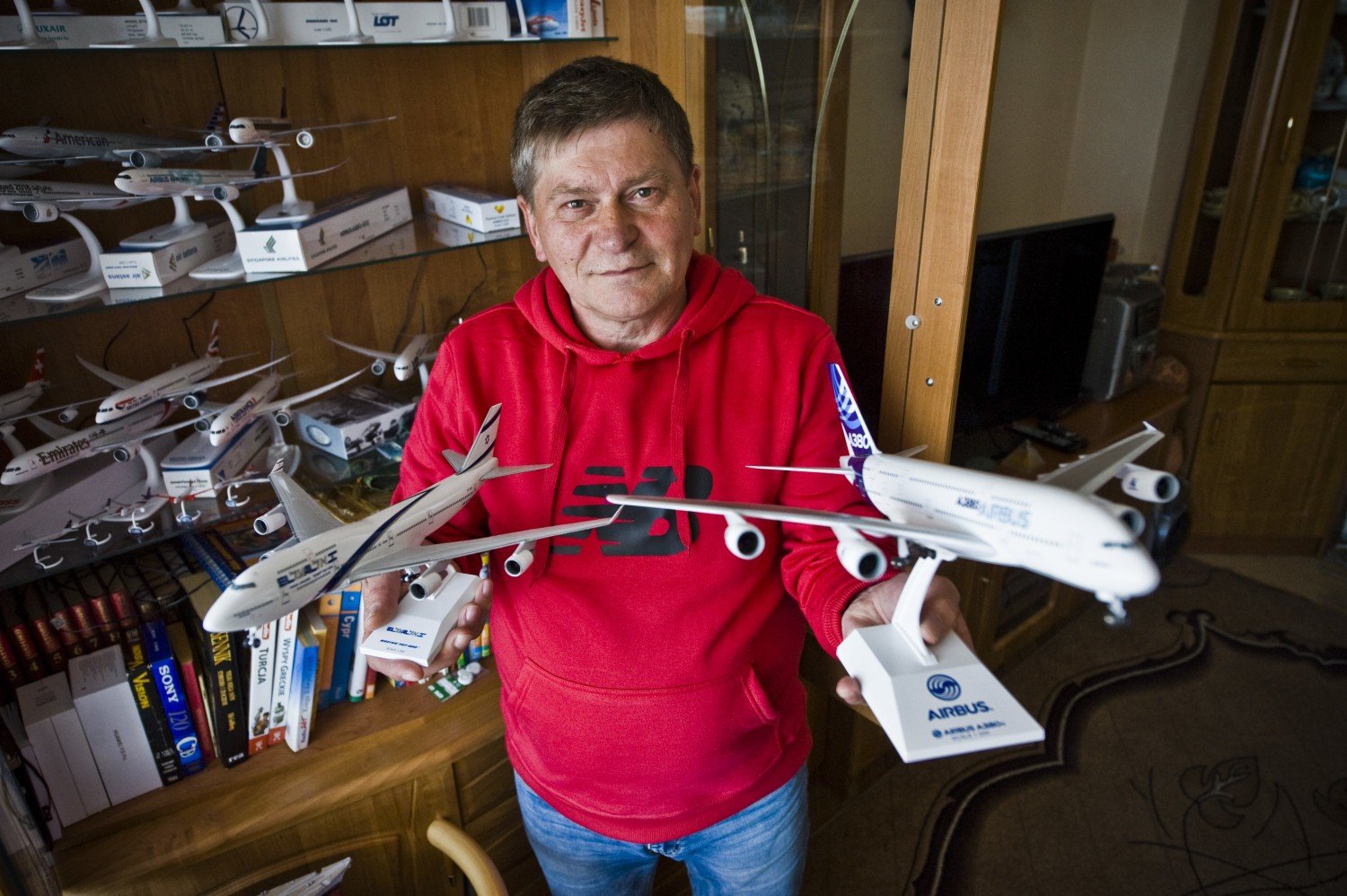 Grzegorz Wandas z Darłowa kolekcjonuje modele samolotów. Zobaczcie jakie ma  cuda [ZDJĘCIA] | Darłowo Nasze Miasto