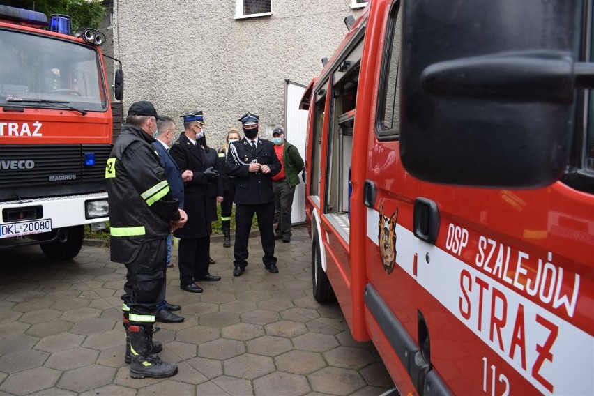 Nowy wóz OSP Szalejów Górny już po pierwszej akcji 