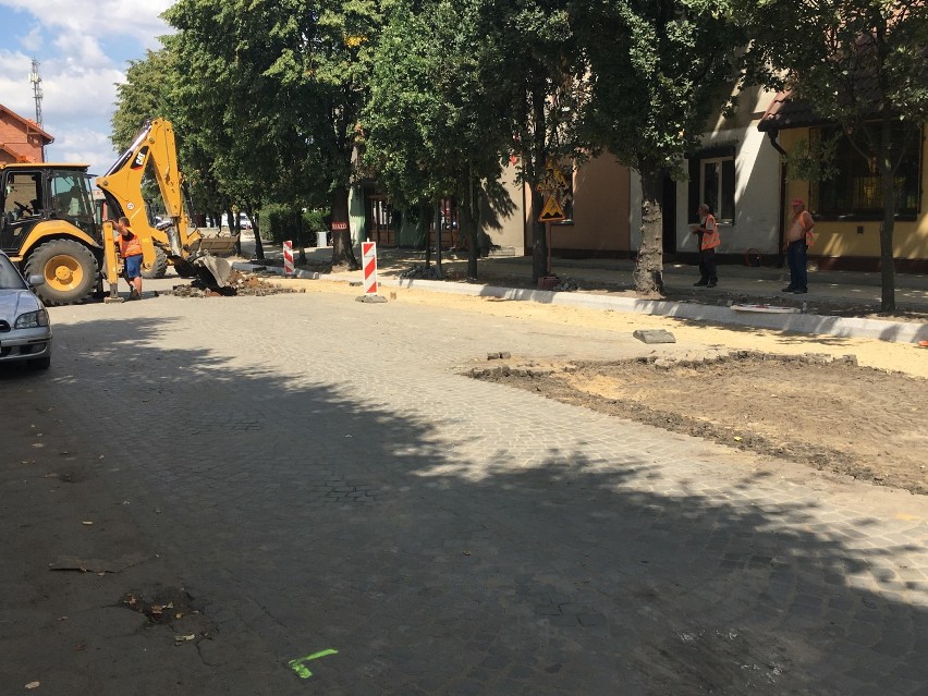 Remont na ulicy Kolejowej potrwa do końca września. Sprawdziliśmy, jak idą prace