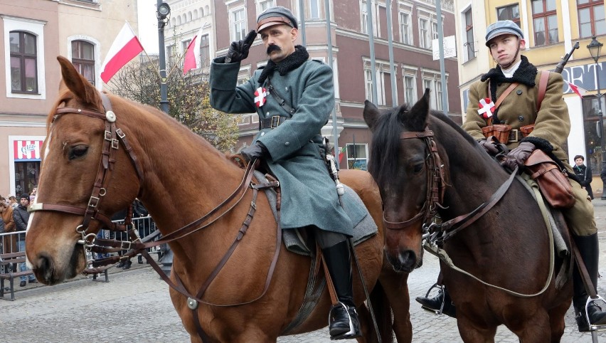 Obchody Święta Niepodległości w Grudziądzu w 2021 roku.