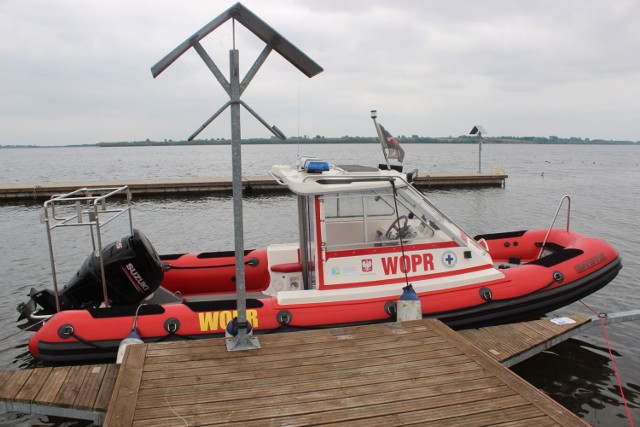 W sezonie wakacyjnym na Jeziorsku bezpieczeństwa strzec będą policjanci na łodzi motorowej