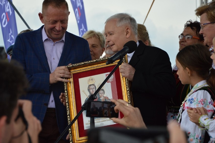 Prezes PiS Jarosław Kaczyński na Pikniku Rodzinnym w...