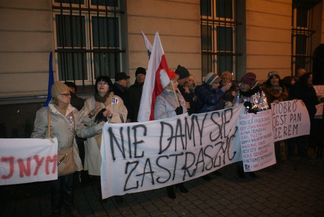 Demonstracja w Kaliszu. "Robimy to dla wszystkich - solidarnie z sędziami!"