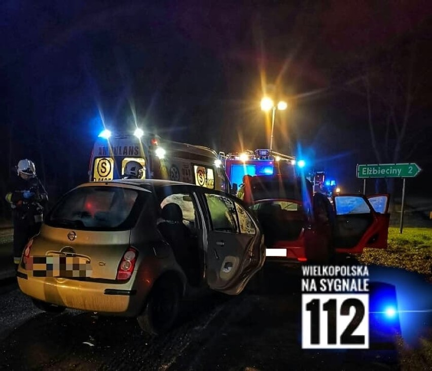 Ruchocice: Zderzenie dwóch samochodów. Pięć osób trafiło do szpitala!