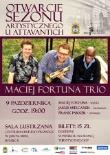9 października w Jarosławiu koncert Maciej Fortuna Trio