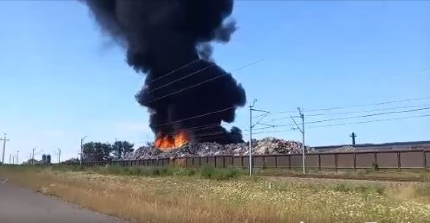 Kolejny pożar na składowisku odpadów w Przysiece Polskiej