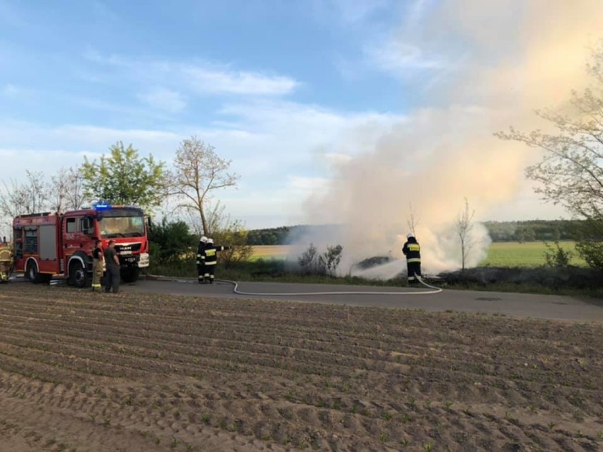 Sobotnie pożary w powiecie śremskim