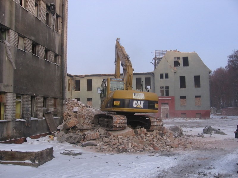 Zdjęcia z budowy kompleksu sportowego w Pleszewie