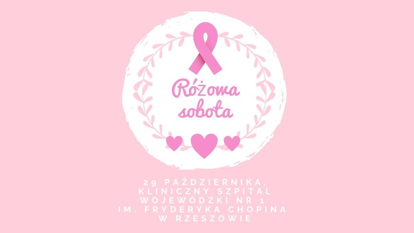 Różowy październik - różowa sobota w Klinicznym Szpitalu Wojewódzkim Nr 1 