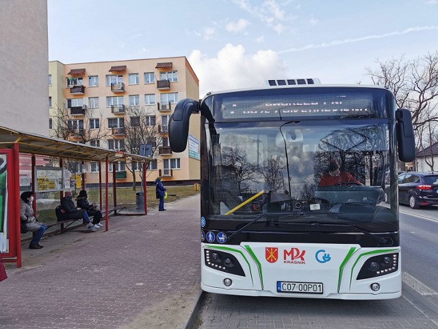 Przejdź do galerii i zobacz zdjęcia z pierwszego dnia testu elektrycznego autobusu w Kraśniku