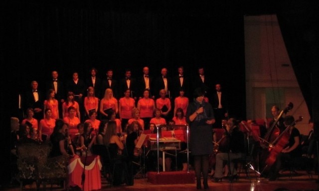 Zdjęcie wykonane podczas spektaklu "Traviata".
