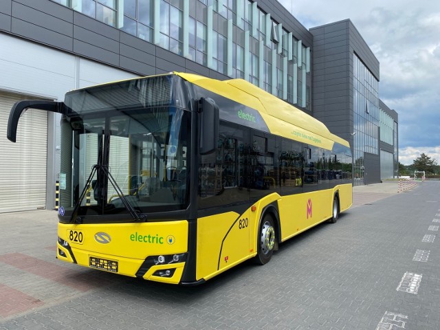Nowy autobus elektryczny nadjeżdża do Sosnowca. Nowe elektryki PKM Sosnowiec  będą miały żółty kolor. Będzie ich w sumie 14 | Sosnowiec Nasze Miasto
