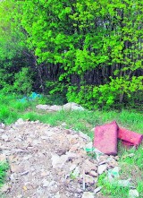 Ekologiczny patrol - ktoś remontował dom i wyrzucił śmieci na Kozłowską w Gliwicach