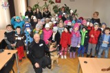 KPP w Kraśniku: Policyjny pies Reks robił furorę wśród dzieci, które odwiedziły komendę  [ZDJĘCIA]