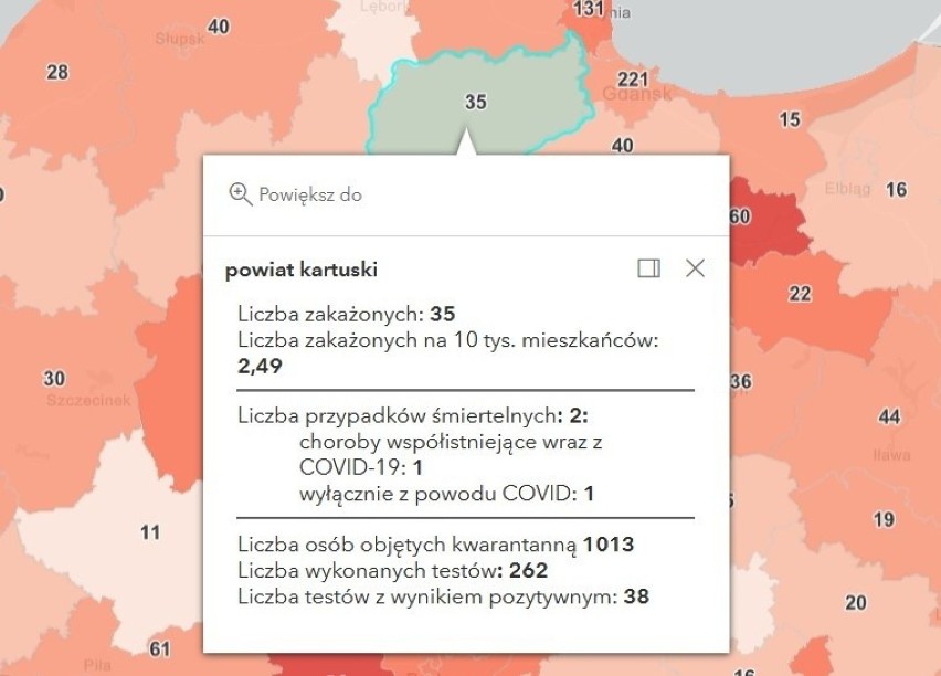 Koronawirus na Pomorzu 15.04.2021. 1008 nowych przypadków zachorowania na Covid-19 w województwie pomorskim! Zmarły 22 osoby