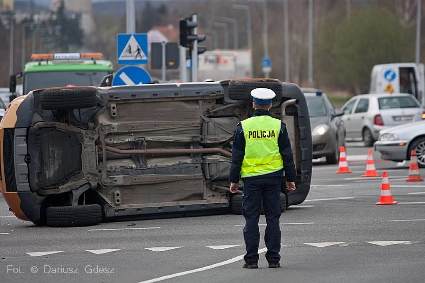 Wałbrzych: Wypadek na skrzyżowaniu Wrocławska i Uczniowska