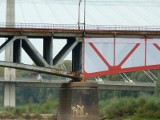 Nie pomalują Mostu Średnicowego, ale... zasłonią go płachtą! (ZDJĘCIA)