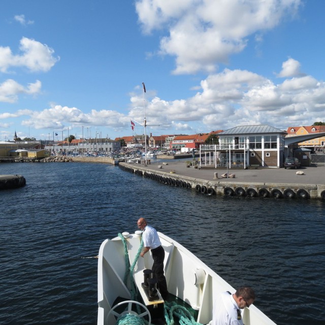 Fot. Jerzy Kirzyński/  Przed nami Nexo, miasto na duńskiej wyspie Bornholm