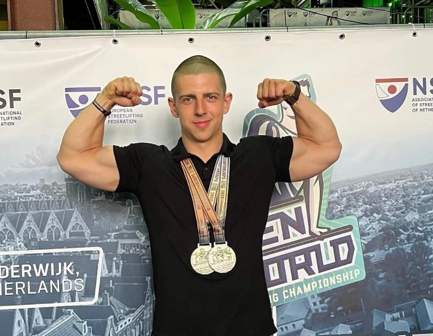 Sebastian Stepnowski, mistrz świata w street liftingu znów będzie reprezentował Polskę na mistrzostwach