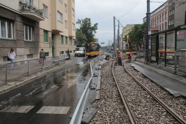 W rejonie budowy trasy WZ w ostatnich dniach dokonała się transportowa rewolucja