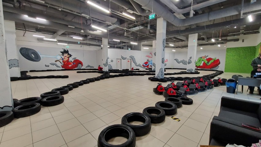 Nowa atrakcja w Focus Mall w Piotrkowie. Gokarty do driftowania nie tylko dla najmłodszych ZDJĘCIA
