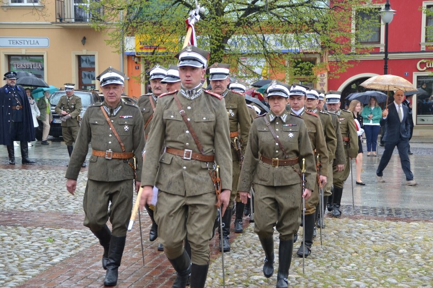Biecz. Oddział Kawalerii Ochotniczej w Bieczu przyjął barwy 5 Pułku Strzelców Konnych w Tarnowie
