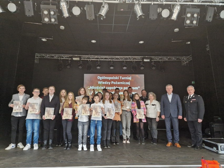 Młodzież zapobiega pożarom - turniej gminny w Błaszkach