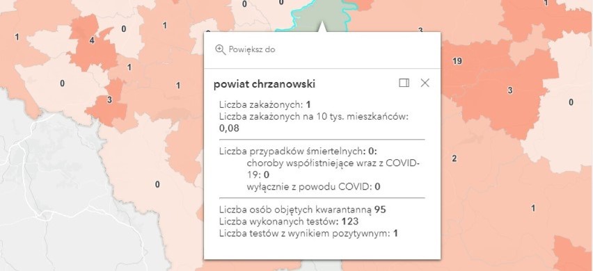 Ponad tysiąc zakażeń COVID-19 w Polsce. W powiatach oświęcimskim, wadowickim, chrzanowskim i olkuskim też są nowe przypadki, ale bez ofiar